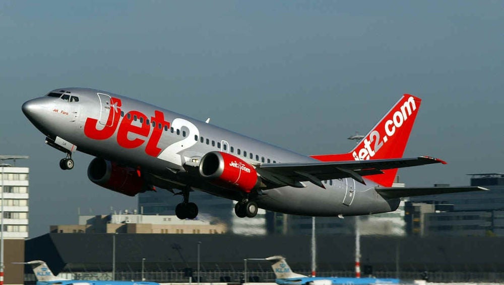 Un avión de la compañía Jet2