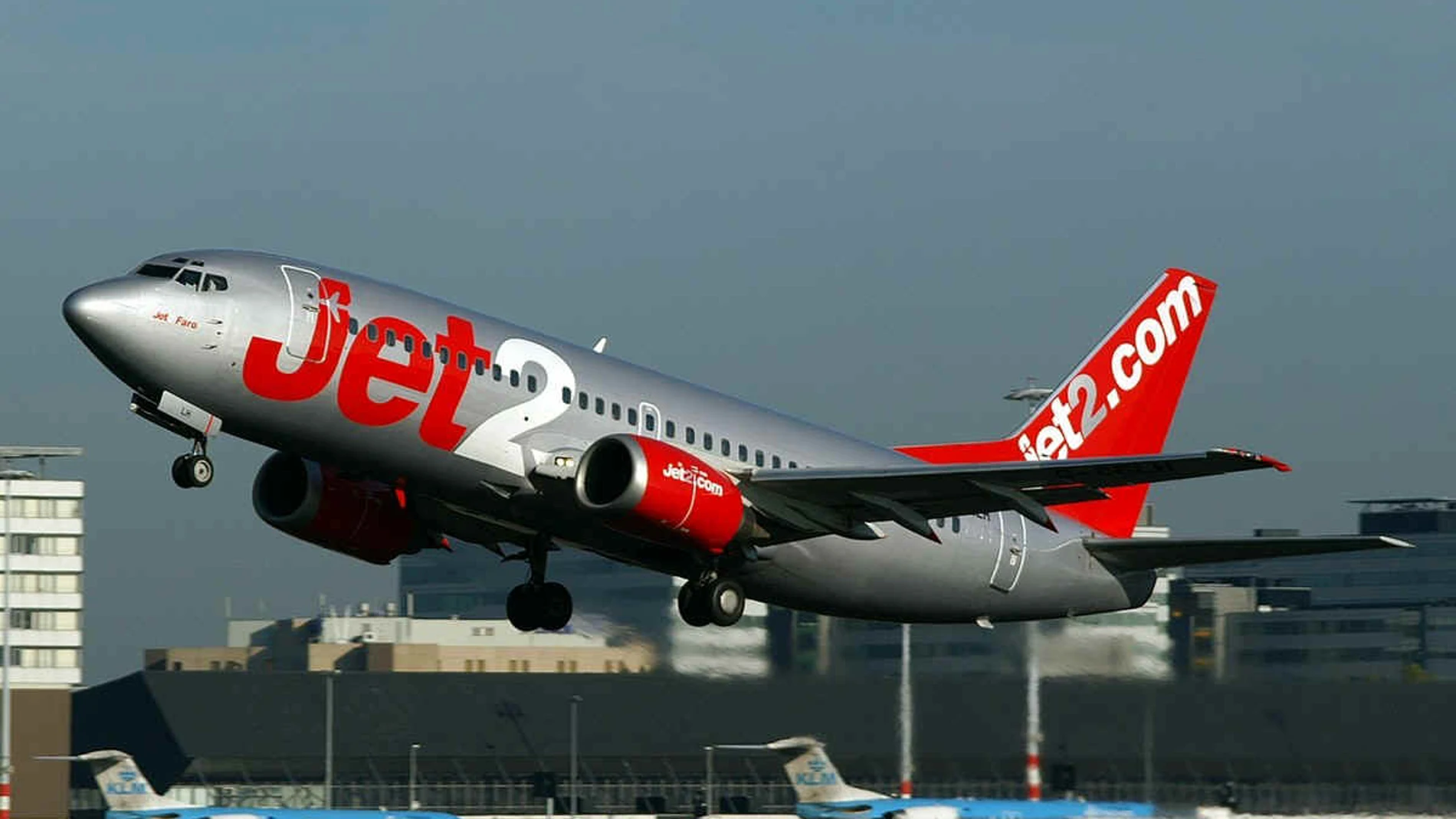 Un avión de la compañía Jet2 Un avión de la compañía Jet2