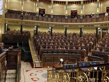 Vista general del Congreso de los Diputados