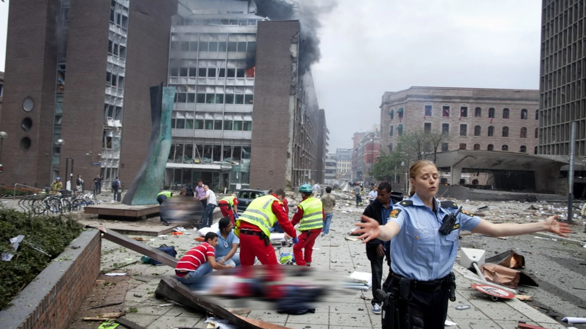 Al menos una explosión en Noruega Al menos una explosión en Noruega