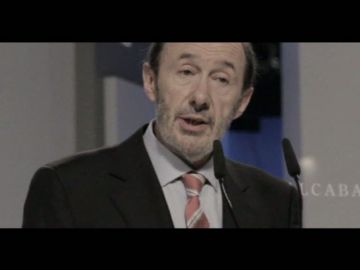 Rubalcaba, en el vídeo electoral del PSOE