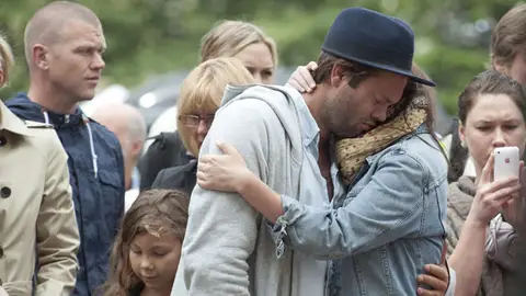 Minuto de silencio en Oslo Minuto de silencio en Oslo