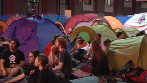 Acampada de indignados