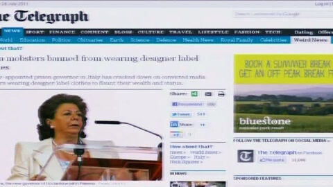 Imagen de Rita en la noticia de la confusi&oacute;n