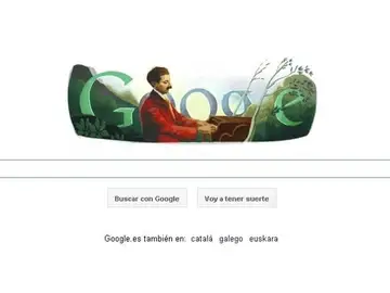 Doodle de Enrique Granados Doodle de Enrique Granados