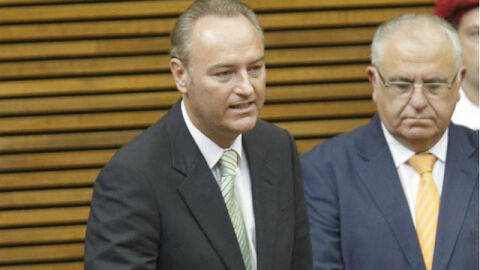 Alberto Fabra, presidente de Valencia