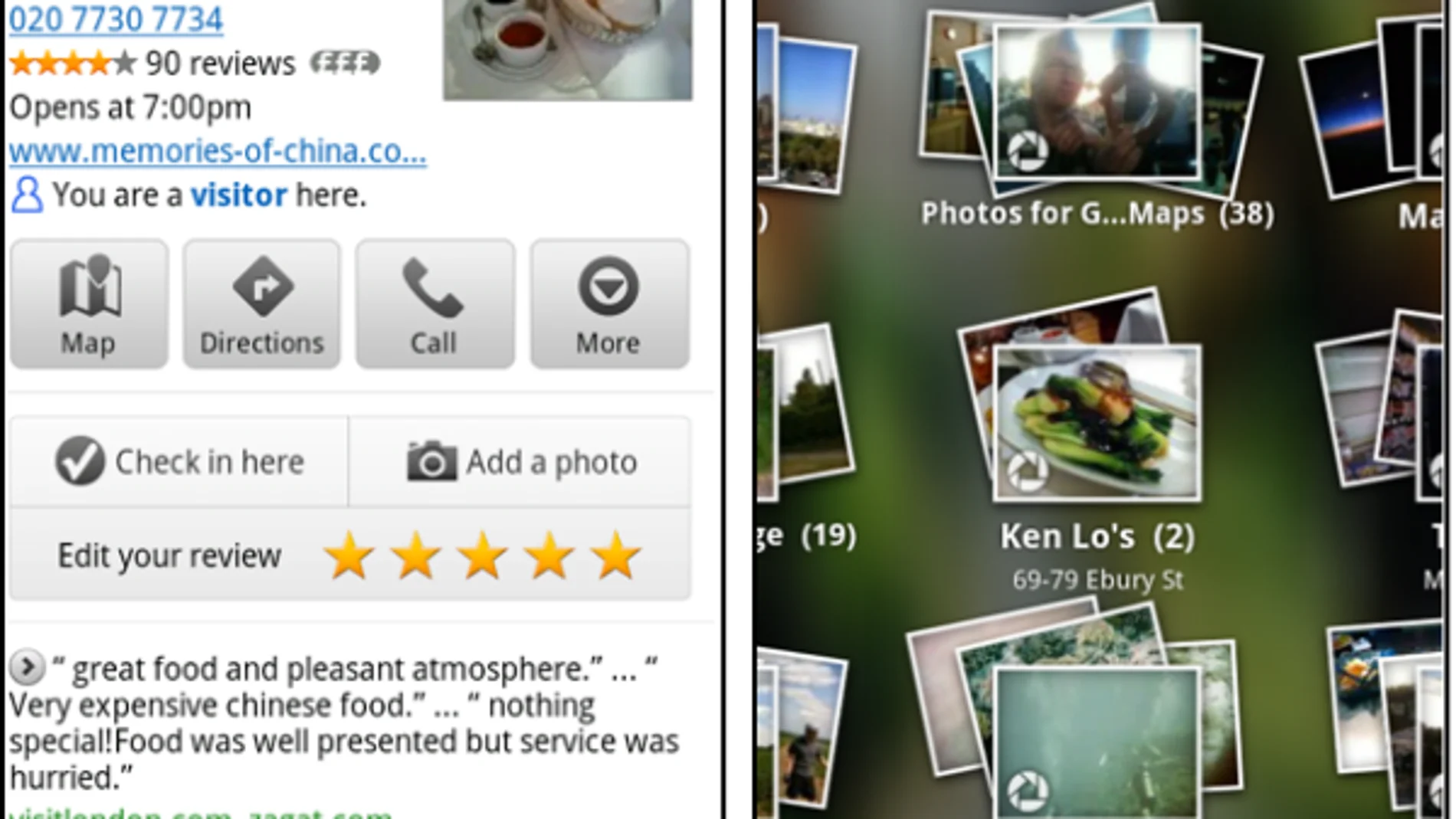 Google Maps 5.8 Google Maps 5.8