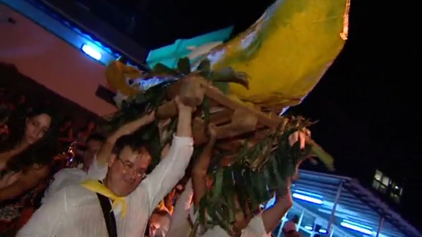 Plátano al hombro