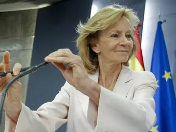 Comparecencia de Salgado en Moncloa Comparecencia de Salgado en Moncloa
