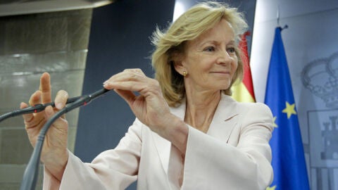 Comparecencia de Salgado en Moncloa