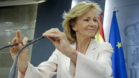 Comparecencia de Salgado en Moncloa Comparecencia de Salgado en Moncloa
