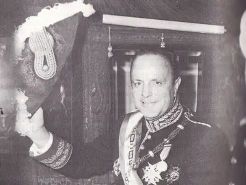 Un joven Fraga en Londres Un joven Fraga en Londres