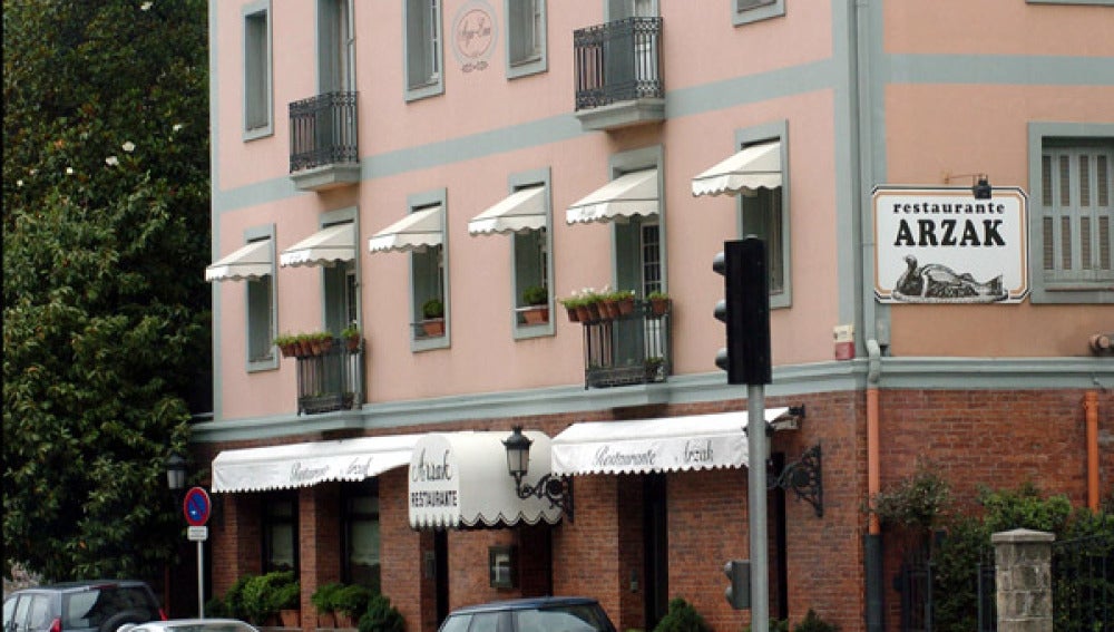 Fachada del restaurante donostiarra Arzak.