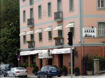 Fachada del restaurante donostiarra Arzak.