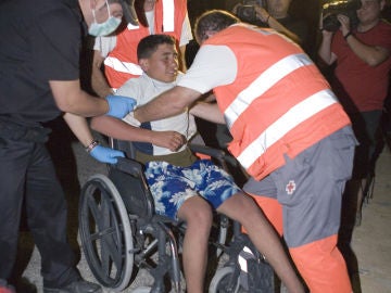 24 saharahuis detenidos mientras intentaban acceder a Ceuta nadando 24 saharahuis detenidos mientras intentaban acceder a Ceuta nadando