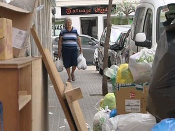 Los trabajadores municipales de Barbate siguen de huelga