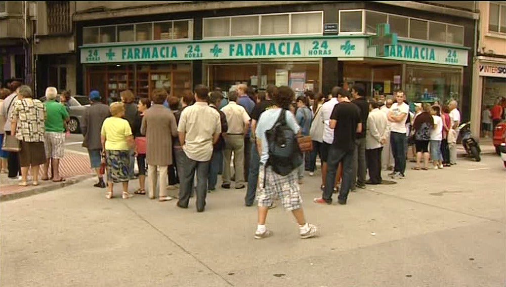 Lugar donde han sido asesinados dos gemelos de diez años en A Coruña