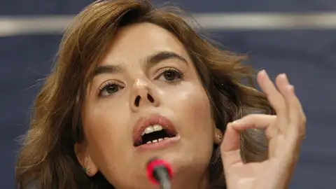 La portavoz parlamentaria del PP, Soraya Sáenz de Santamaría La portavoz parlamentaria del PP, Soraya Sáenz de Santamaría