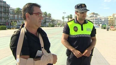El top-manta provoca graves enfrentamientos en Peñíscola
