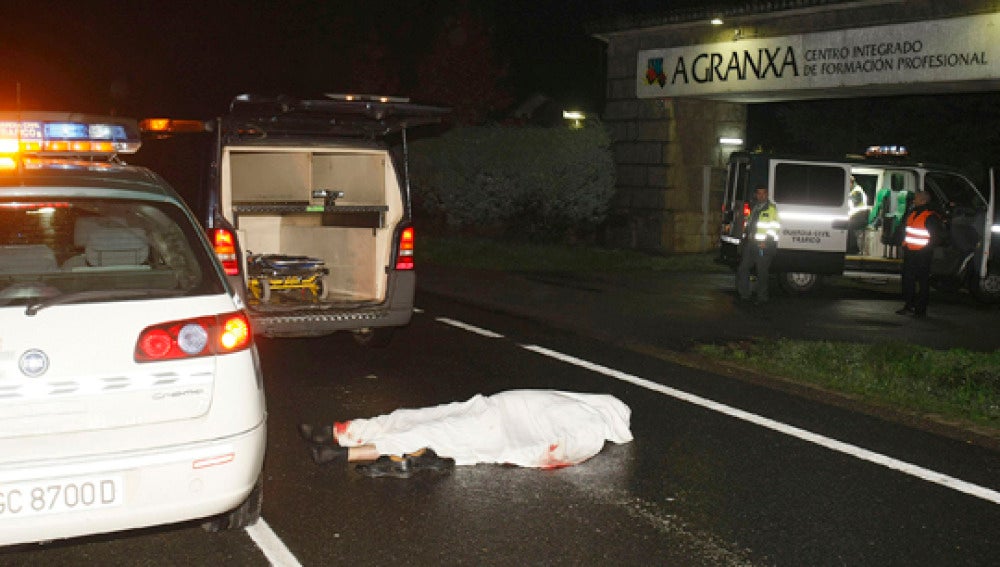 Accidente de tráfico en Galicia.