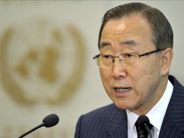 Ban Ki-moon pide colaboraci&oacute;n para la reconstrucci&oacute;n de Libia