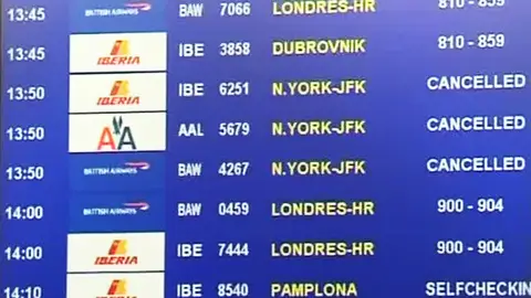 Vuelos cancelados a Nueva York Vuelos cancelados a Nueva York