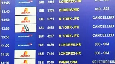 La huelga de los pilotos de Iberia hace mella en el sector turístico