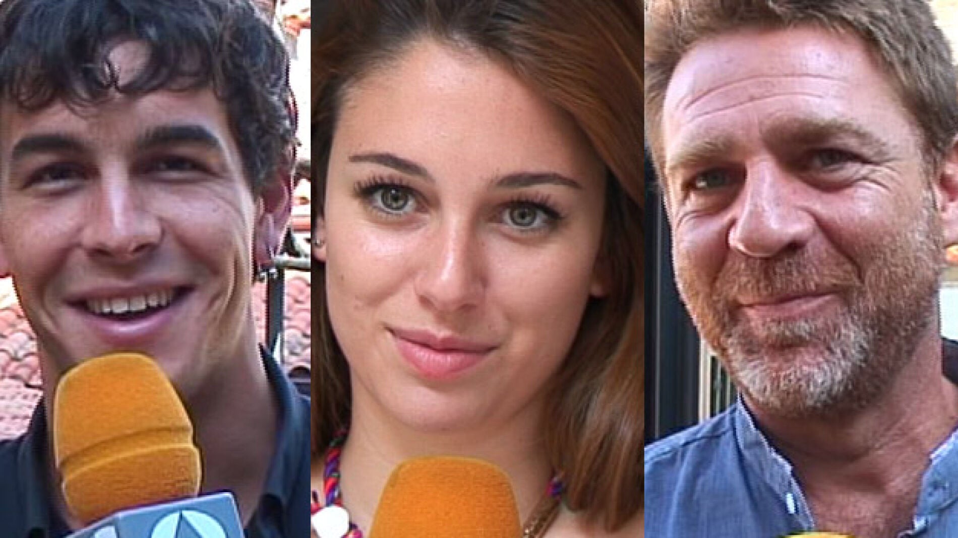 Mario, Blanca y Juanjo en Vitoria