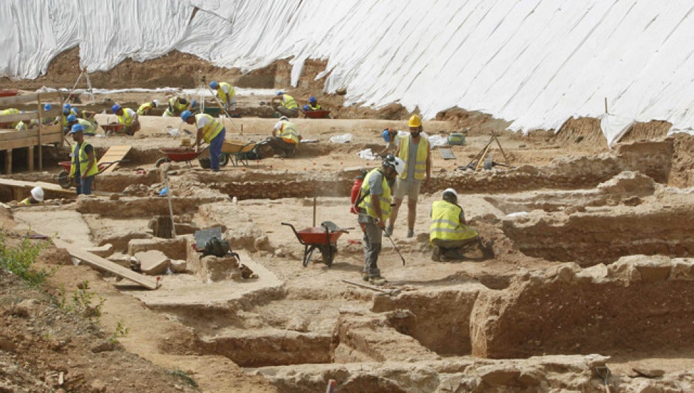 Descubrimientos en las obras del AVE