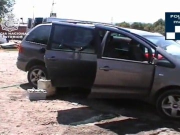 Coche robado en Ca&ntilde;ada Real