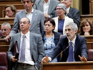 Algunos diputados abandonan el Congreso Algunos diputados abandonan el Congreso