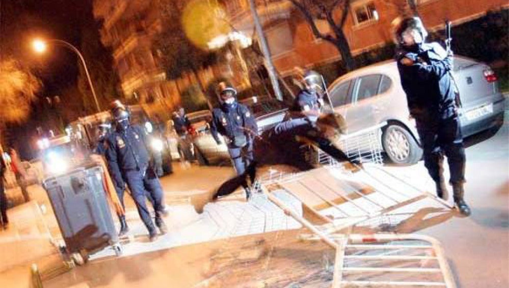 Fuertes altercados en la primera noche de fiestas de Alcorcón