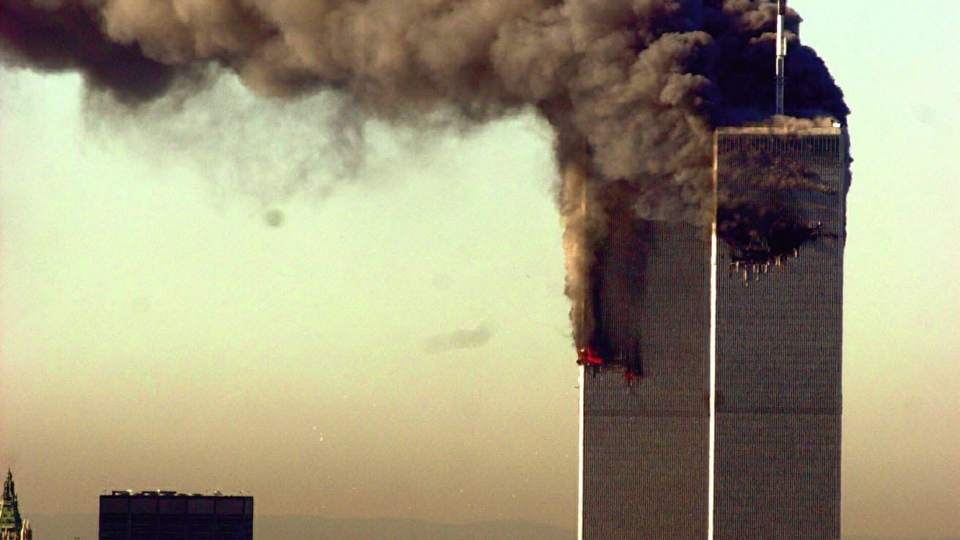 Las Torres Gemelas antes de derrumbarse