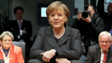 Angela Merkel quiere rebajar los impuestos en Alemania para reactivar la economía