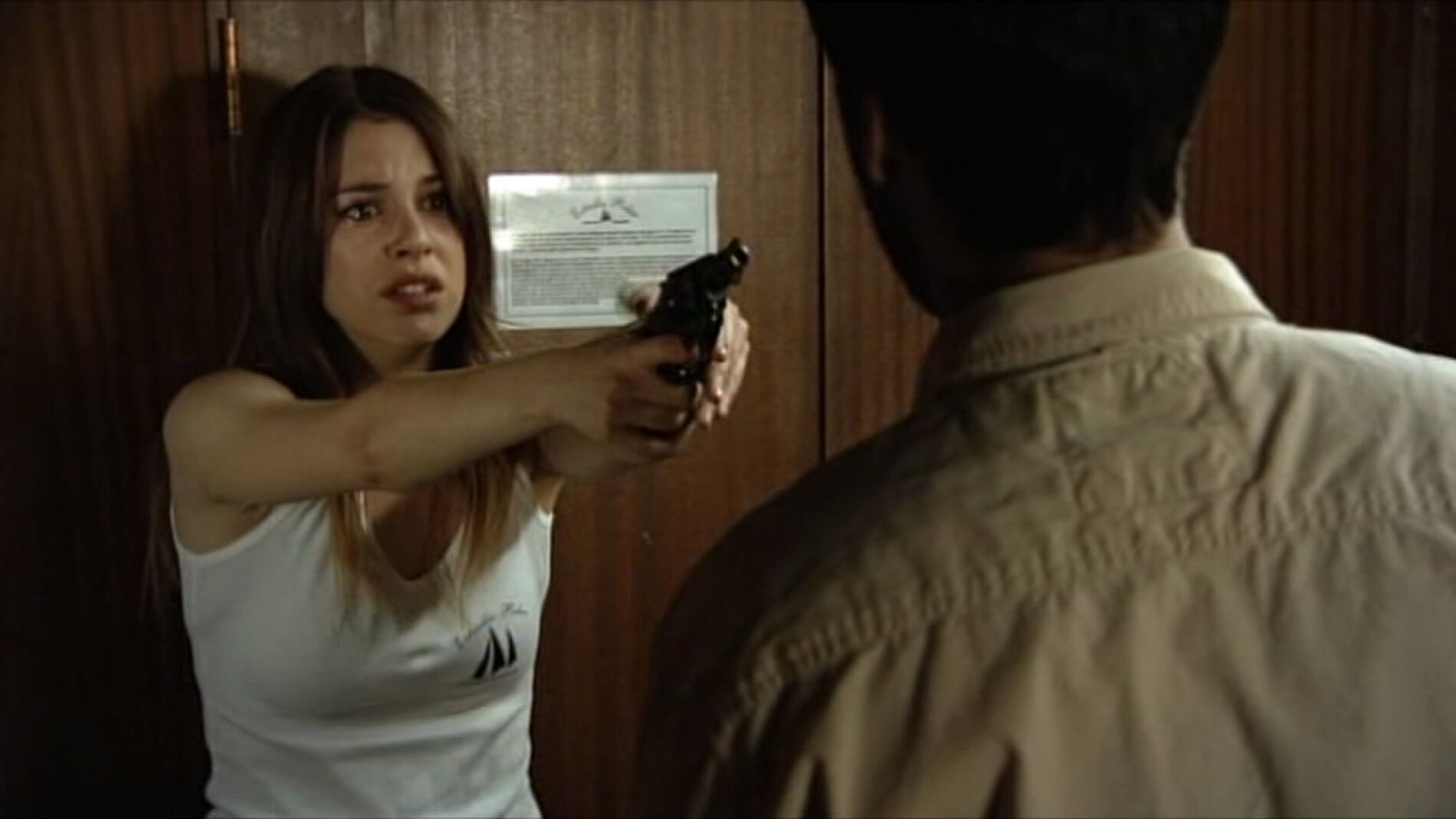 Ainhoa no es capaz de disparar a Gamboa