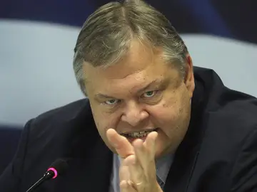 Evangelos Venizelos, ministro griego de Finanzas Evangelos Venizelos, ministro griego de Finanzas