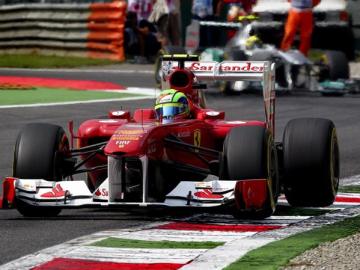 El Ferrari de 2011en Monza