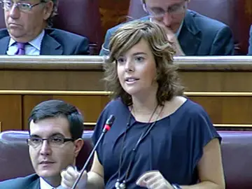 Soraya Sáez de Santamaría en el Congreso Soraya Sáez de Santamaría en el Congreso
