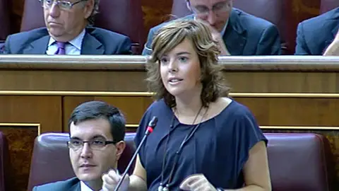 Soraya Sáez de Santamaría en el Congreso Soraya Sáez de Santamaría en el Congreso
