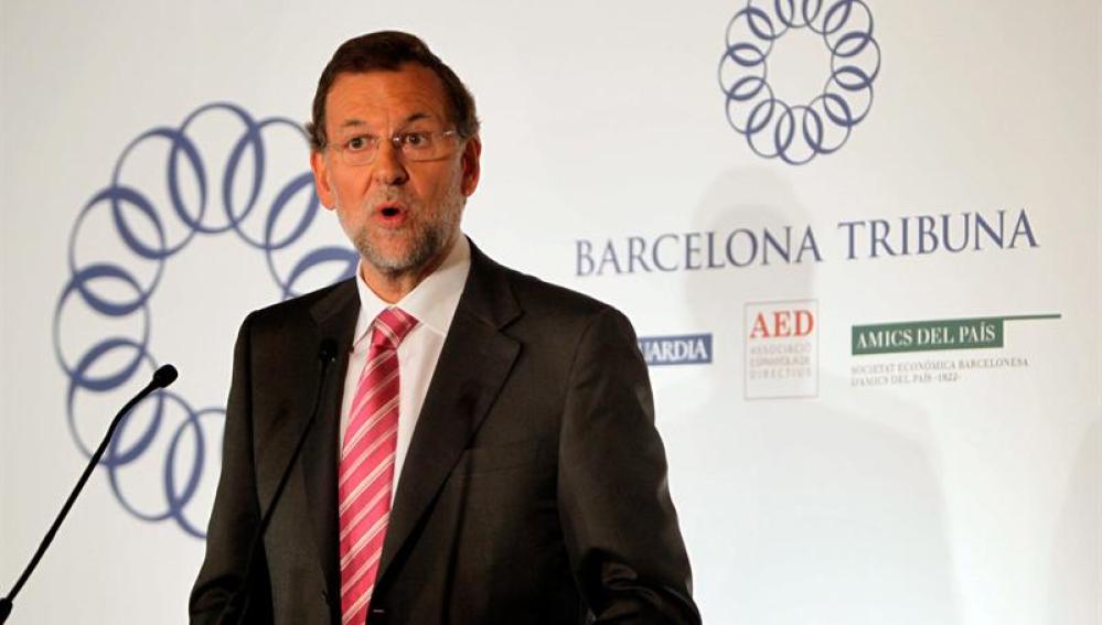 Acto de Rajoy en Barcelona