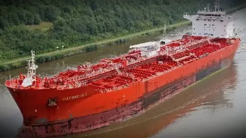 El buque secuestrado en Togo El buque secuestrado en Togo