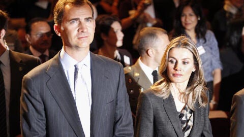 Los pr&iacute;ncipes de Asturias en el Congreso Internacional de V&iacute;ctimas del Terrorismo