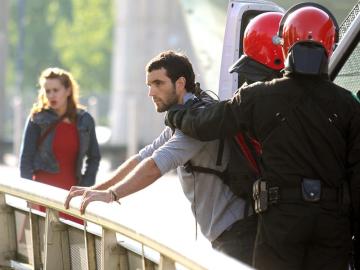 La Policía necesitó más de 6 horas para el desalojo en Bilbao
