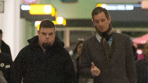 Urdangar&iacute;n en el aeropuerto