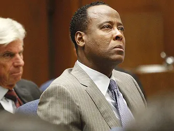 El Doctor Conrad Murray durante el juicio El Doctor Conrad Murray durante el juicio