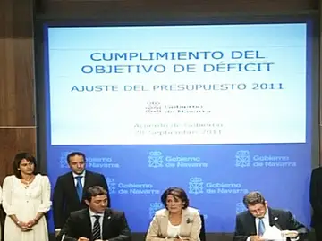 El Gobierno de Navarra anuncia recortes El Gobierno de Navarra anuncia recortes