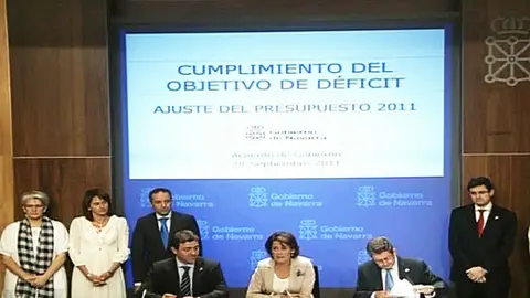 El Gobierno de Navarra anuncia recortes El Gobierno de Navarra anuncia recortes