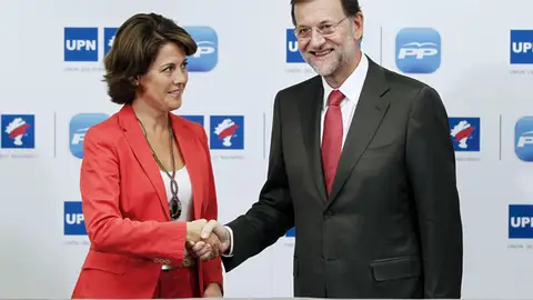 Barcina: "Con este acuerdo gana Navarra y a más Navarra, más España" Barcina: "Con este acuerdo gana Navarra y a más Navarra, más España"