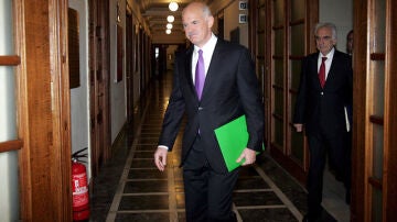 El primer ministro griego, Giorgos Papandreu