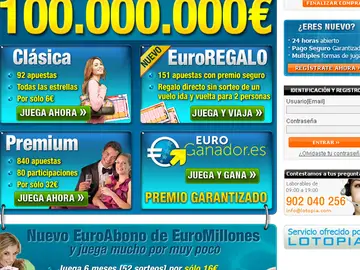 Superbote de los Euromillones Superbote de los Euromillones